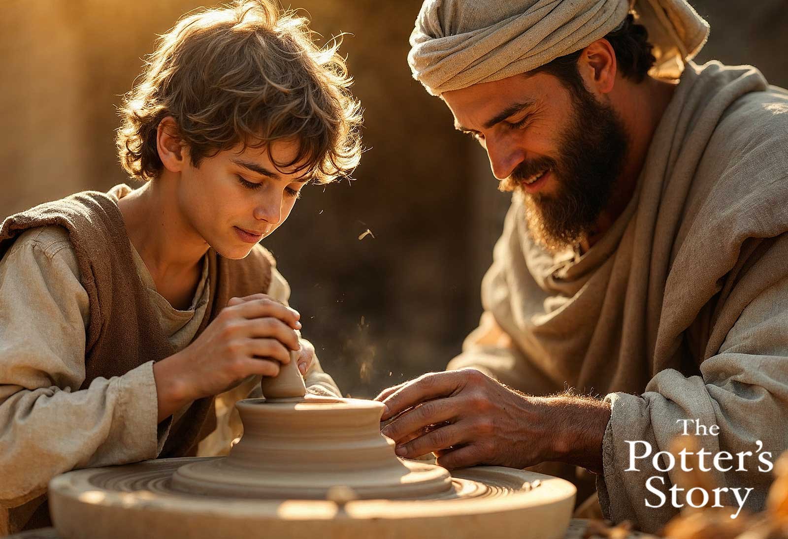 biblical historical fiction about purpose teaching pottery