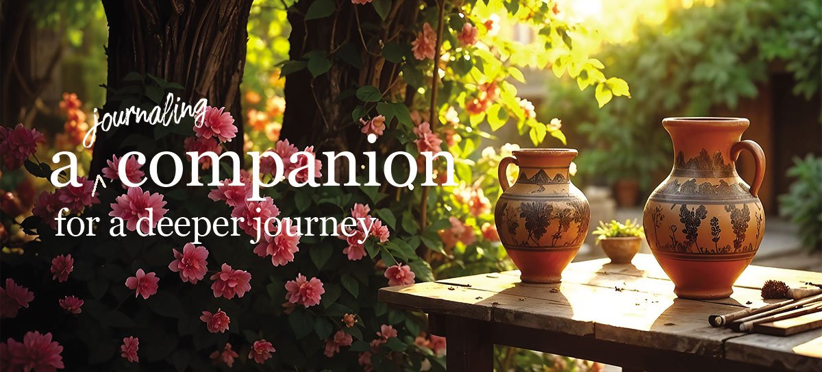 The Potters Story Journal Companion Banner - Inner Journey Guide The Potters Story Journal Companion